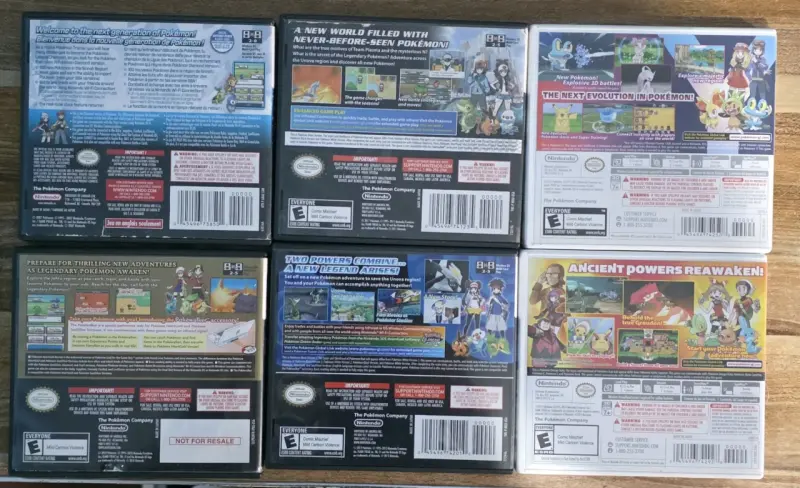 Coleccion Juegos Pokémon Nintendo DS y 3DS - 2
