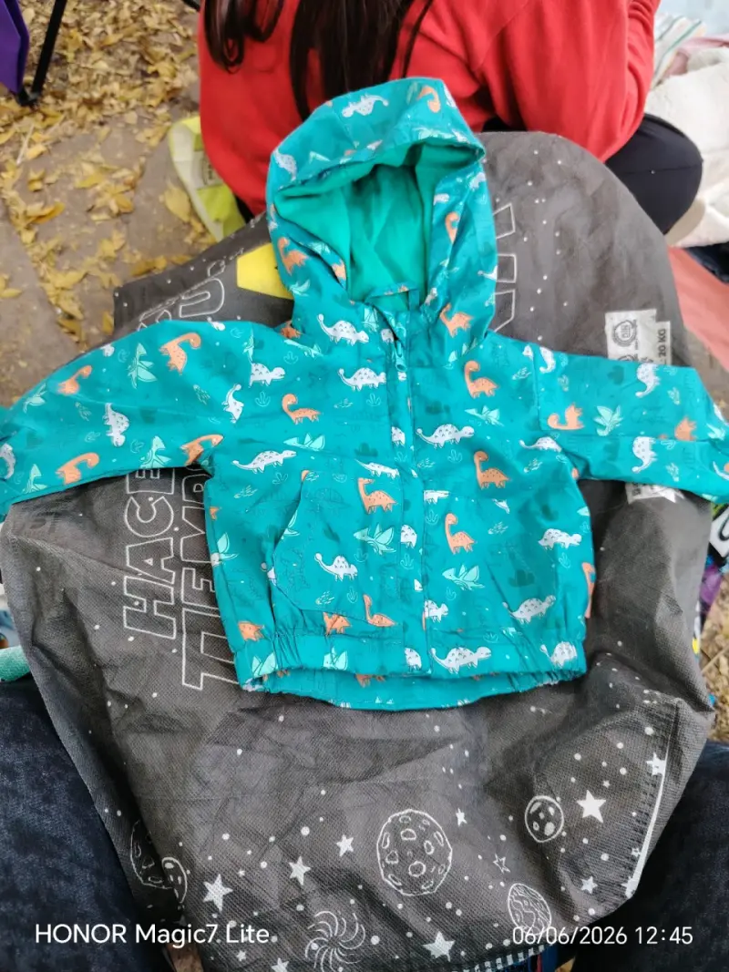 Chaqueta infantil estampada