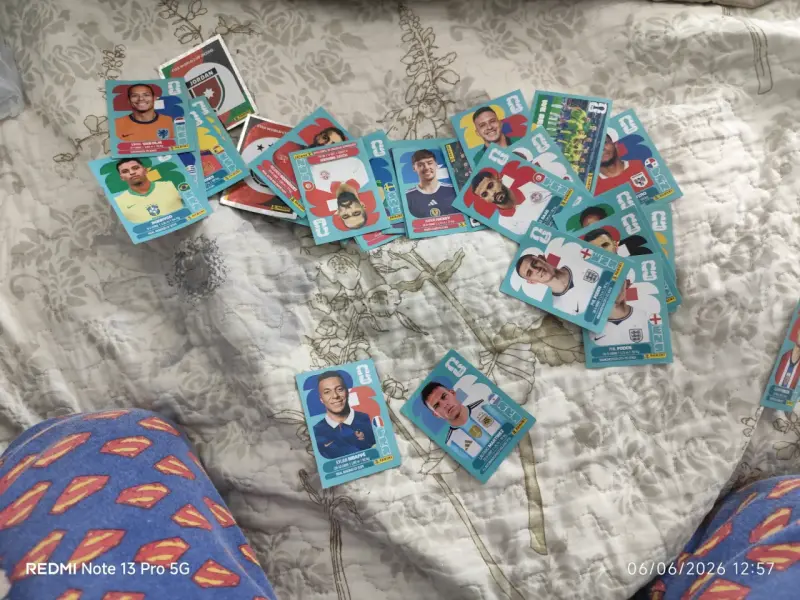 Colección de láminas de fútbol