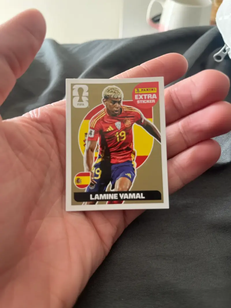 Lámina extra de fútbol Panini - 3