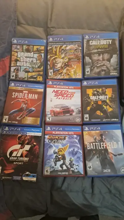 Consola PS4 con juegos y control - miniatura 2
