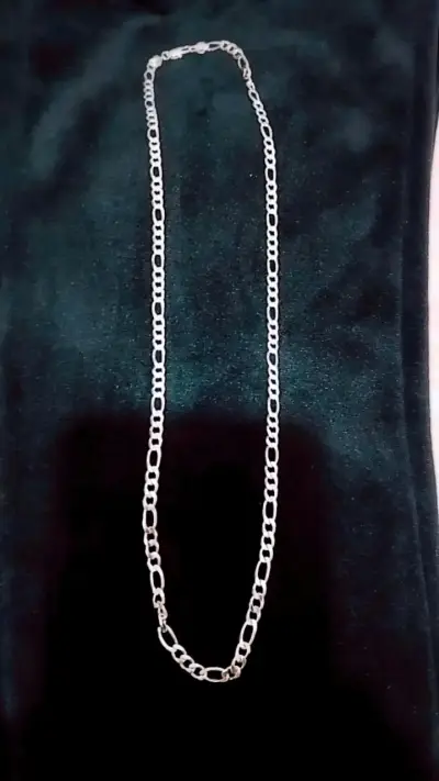 Collar de plata tejida - miniatura 2