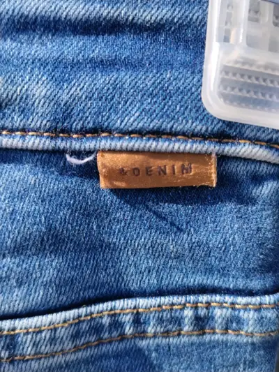 Jeans skinny azul talla S - miniatura 4