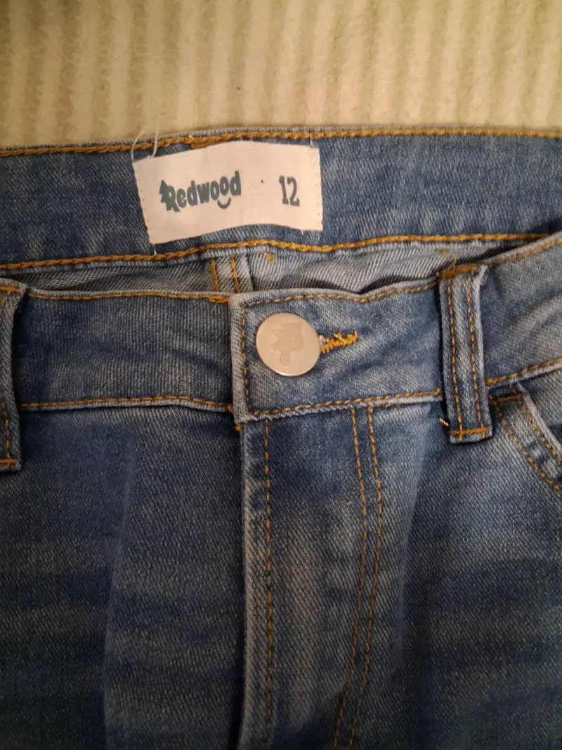 Jeans azul Redwood talla 12 - 1
