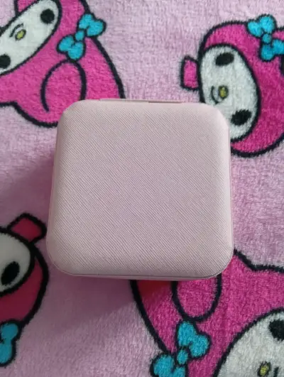 Joyero rosado cuadrado - miniatura 1