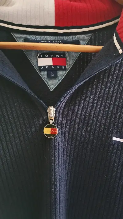 Cardigan Tommy Jeans azul - miniatura 1