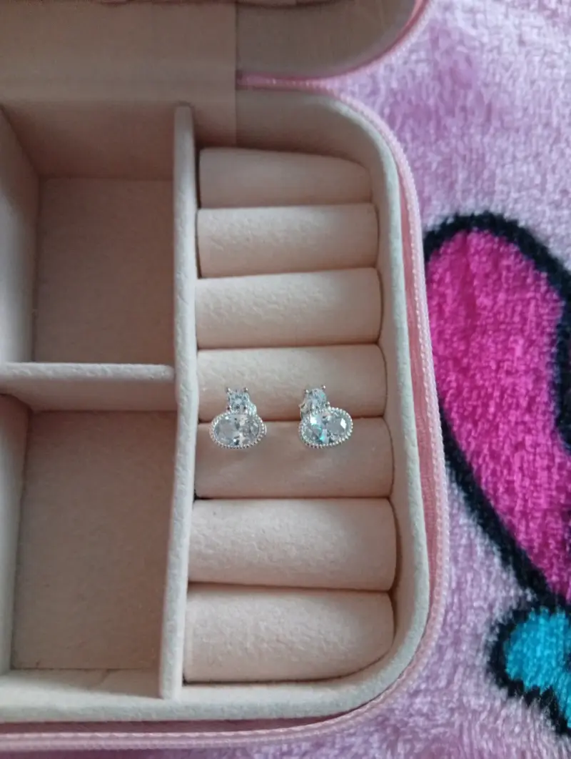 Aros de plata 925 con circonitas