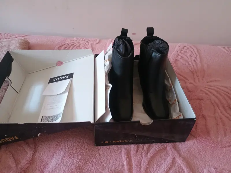 Botines de cuero natural - 3
