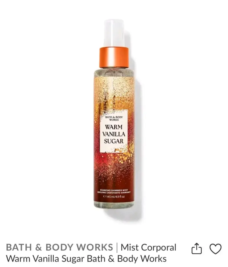 Mist Corporal Warm Vanilla Sugar