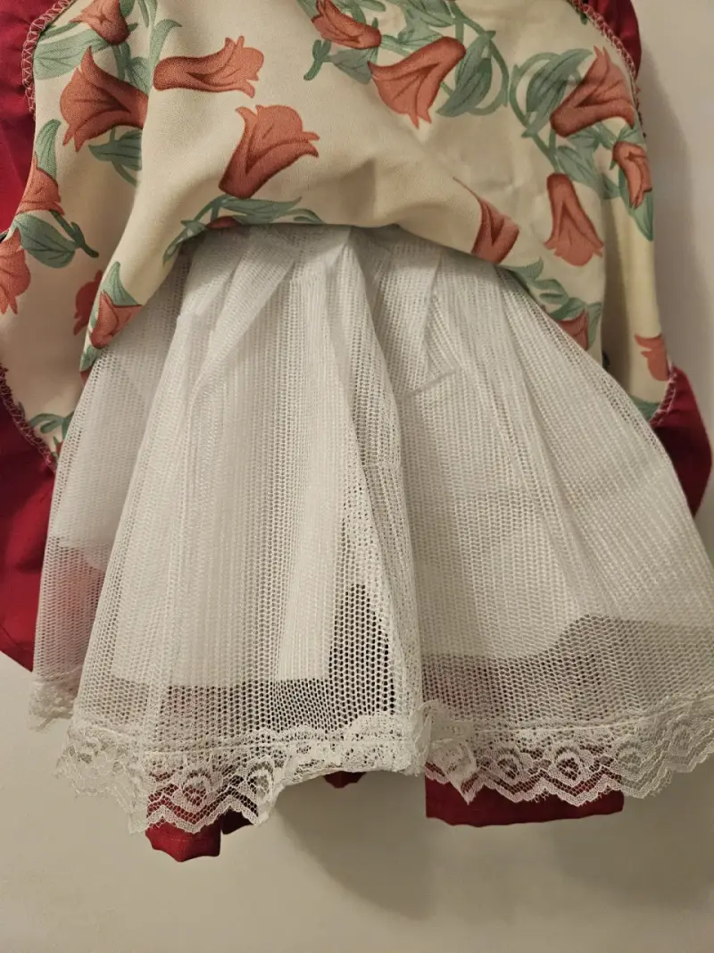 Vestido de cueca talla 2 - 3