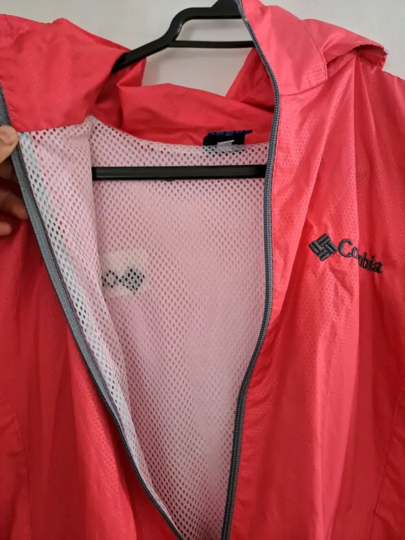 Chaqueta impermeable Columbia rosa - 2