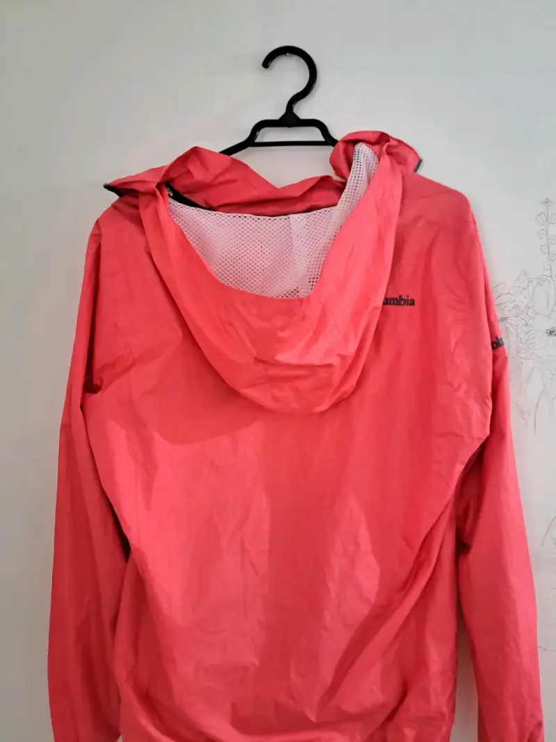 Chaqueta impermeable Columbia rosa - 3