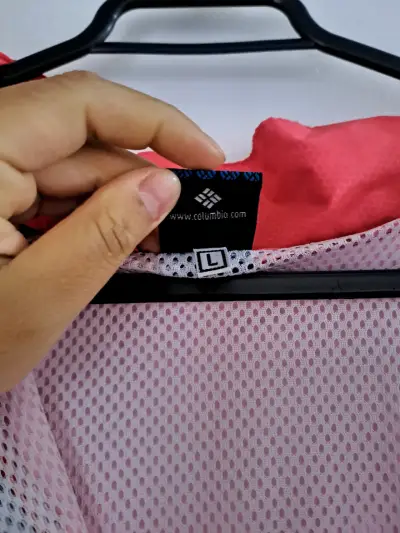 Chaqueta impermeable Columbia rosa - miniatura 4