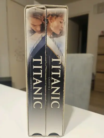 VHS Titanic original 1998 - miniatura 2