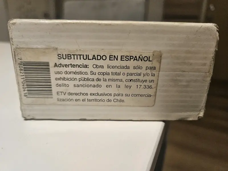 VHS Titanic original 1998 - 4