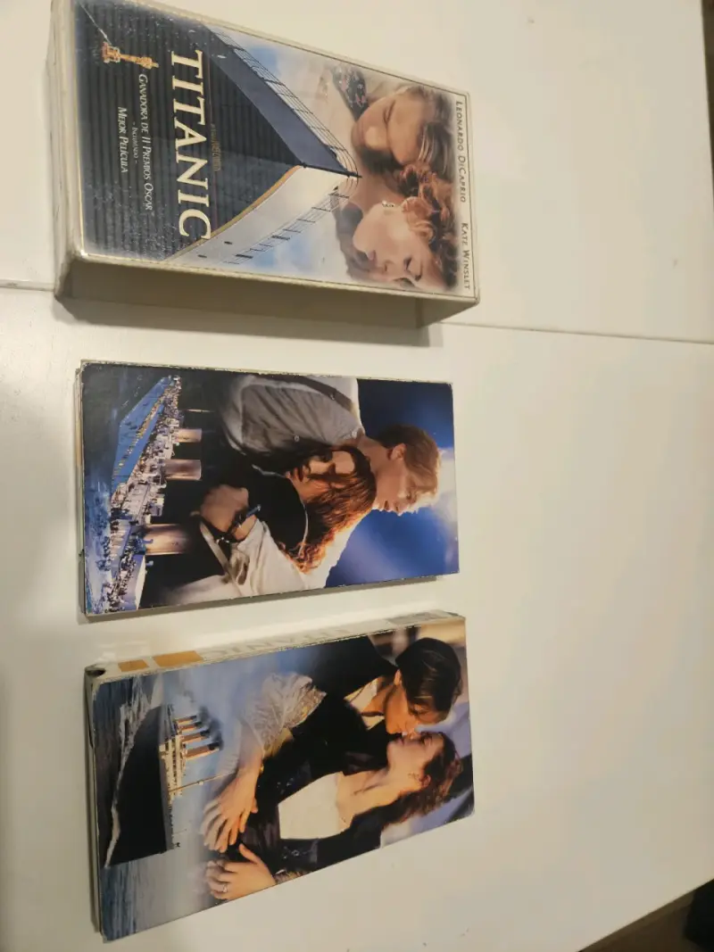 VHS Titanic original 1998 - 5
