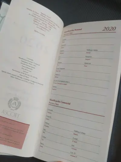 Agenda personal Ascott año 2020 nueva - miniatura 3