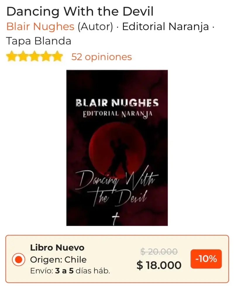 Libro 'Dancing with the Devil' - 3