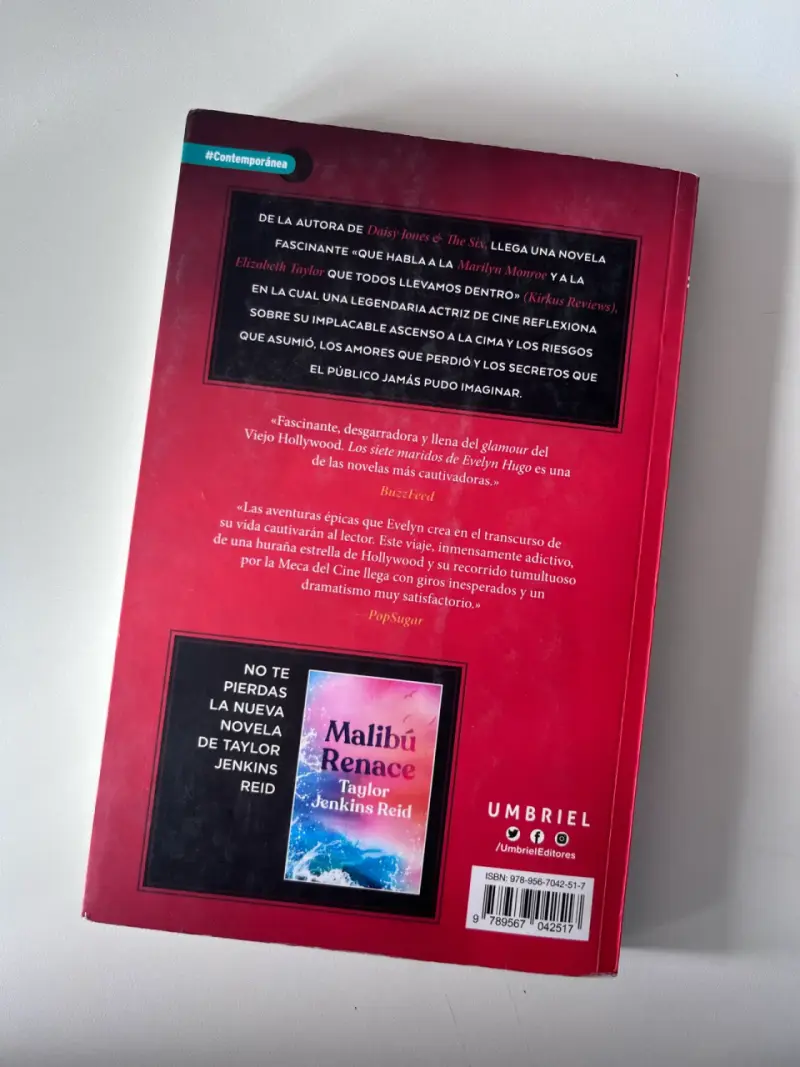 Libro Los siete maridos de Evelyn Hugo - 2