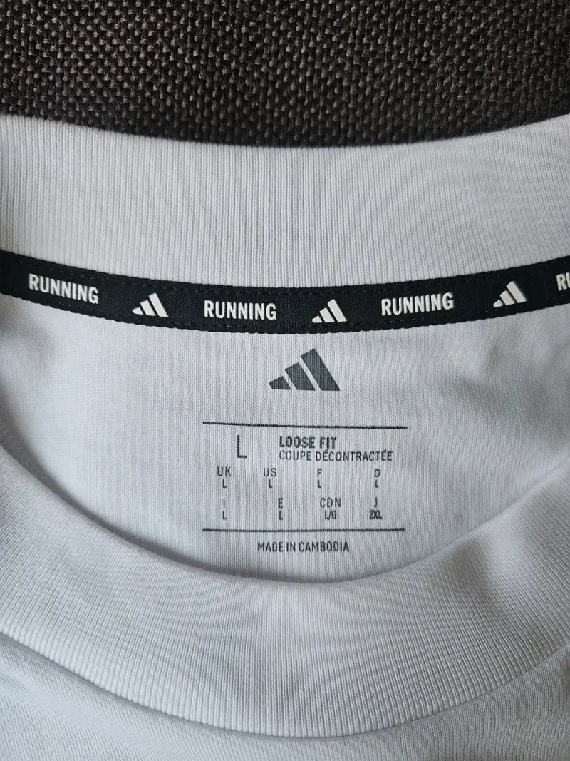 Polera Adidas running blanca sin mangas - 4