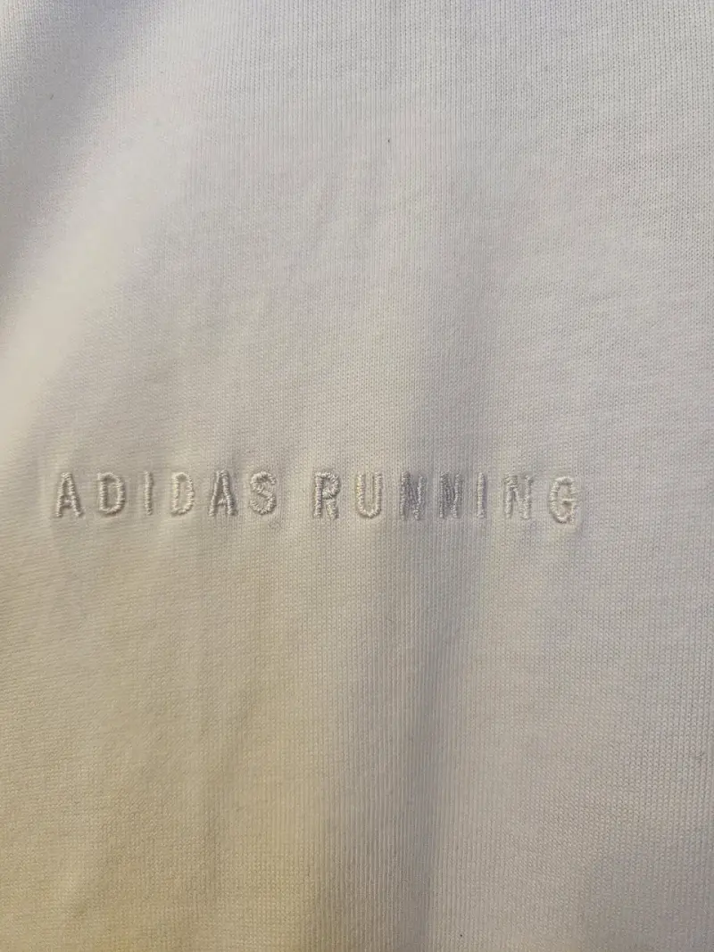 Polera Adidas running blanca sin mangas - 5