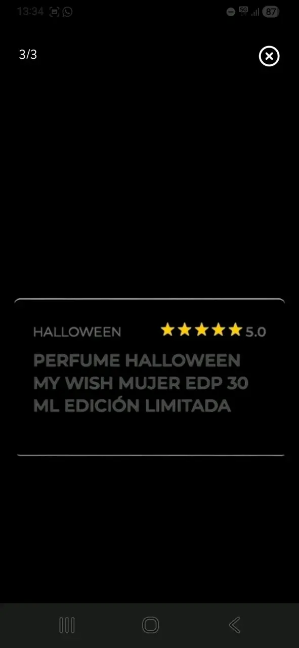 Perfume Halloween My Wish 30ml - 3