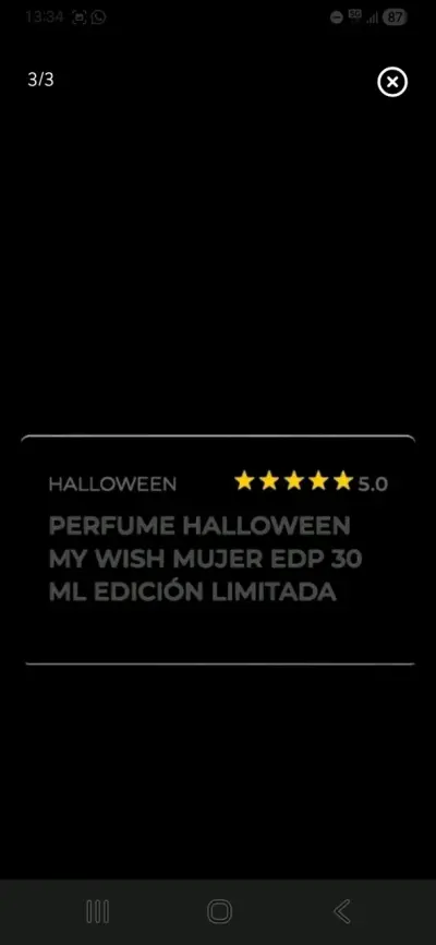 Perfume Halloween My Wish 30ml - miniatura 3