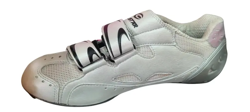 Zapatillas de ciclismo blancas Exustar - 3