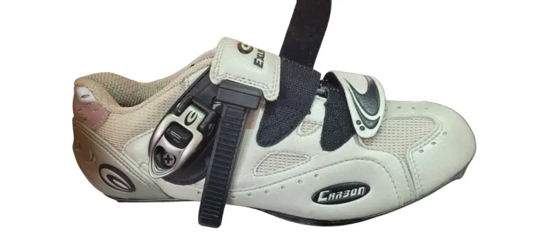 Zapatillas de ciclismo blancas Exustar - 4