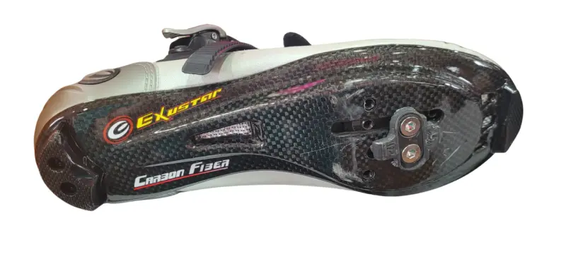 Zapatillas de ciclismo blancas Exustar - 5