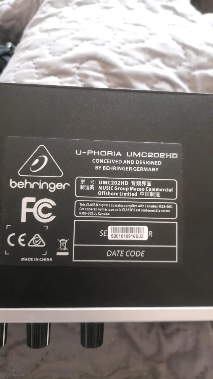 Kit de micrófono condensador Behringer - 2