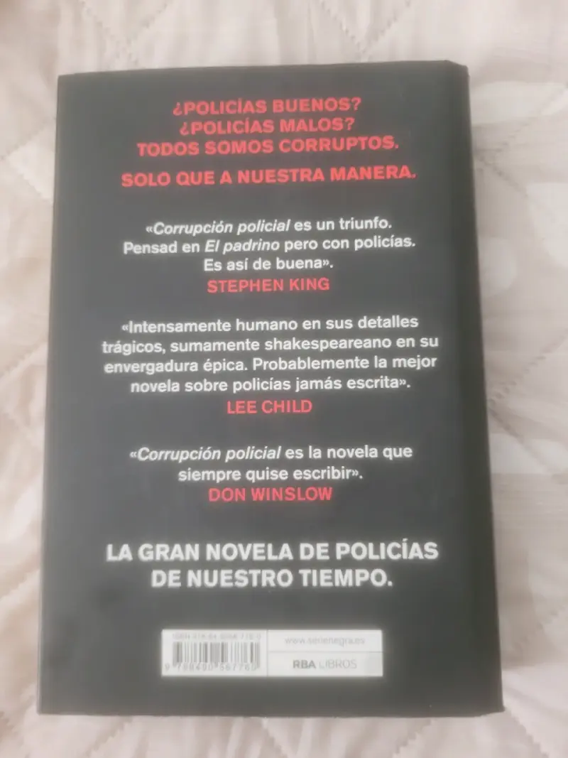 Libro Corrupción Policial Don Winslow - 2