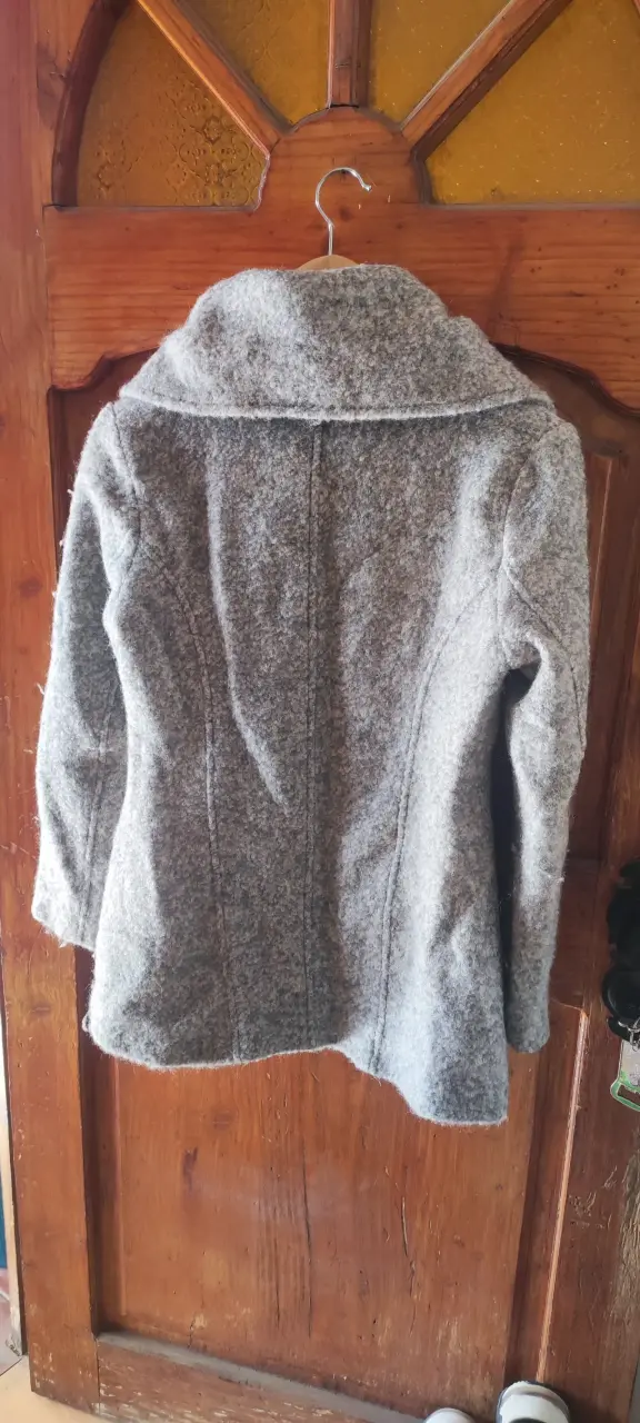 Chaqueta gris con cierre - 2