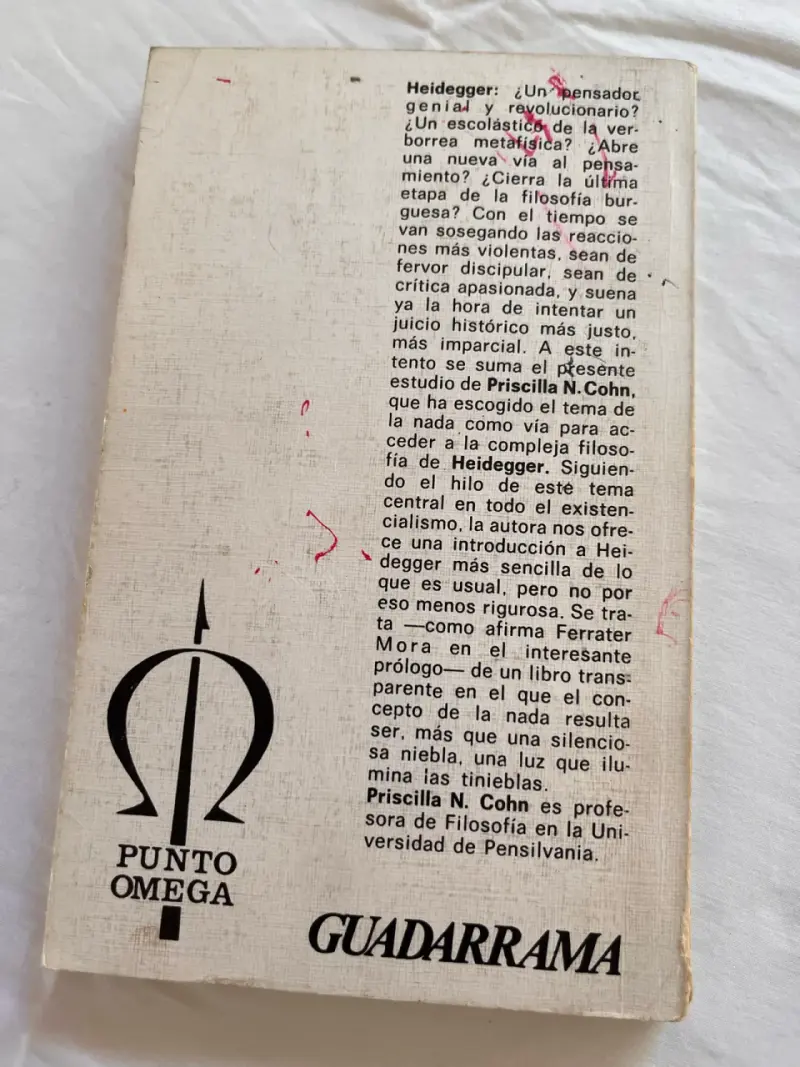 Libro 'Heidegger: su filosofía a través de la nada' - 2