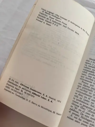 Libro 'Heidegger: su filosofía a través de la nada' - miniatura 3