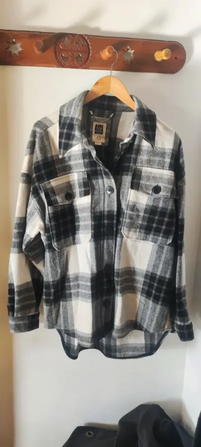Camisa de franela a cuadros - miniatura 1