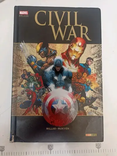 Comic Civil War Marvel Deluxe - miniatura 1