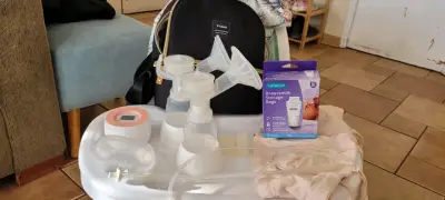 Extractor de leche eléctrico con bolsas - miniatura 1