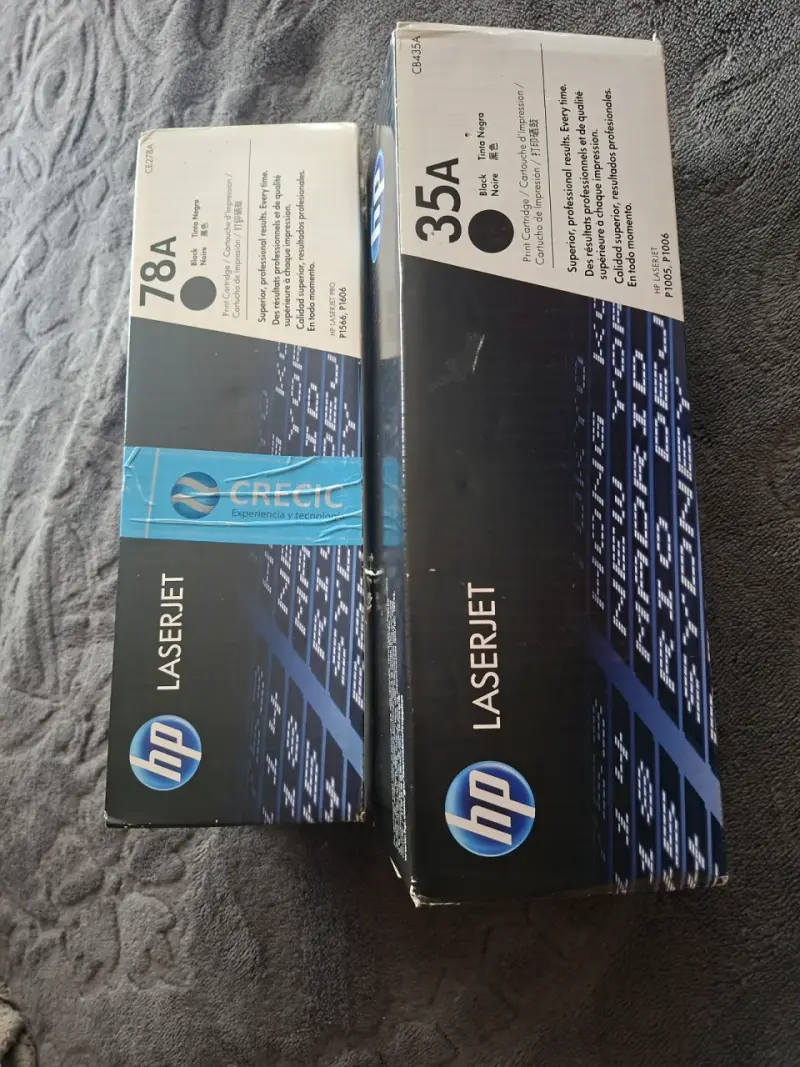 Cartuchos de tinta HP 35A y 78A - 1