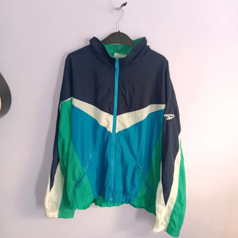 Cortaviento Reebok multicolor 90's - 1