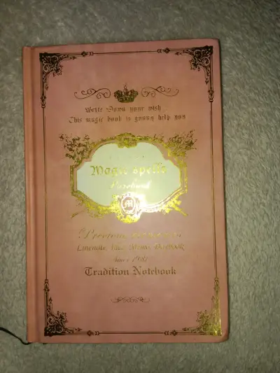 Cuaderno "Magic Spells" vintage - miniatura 1