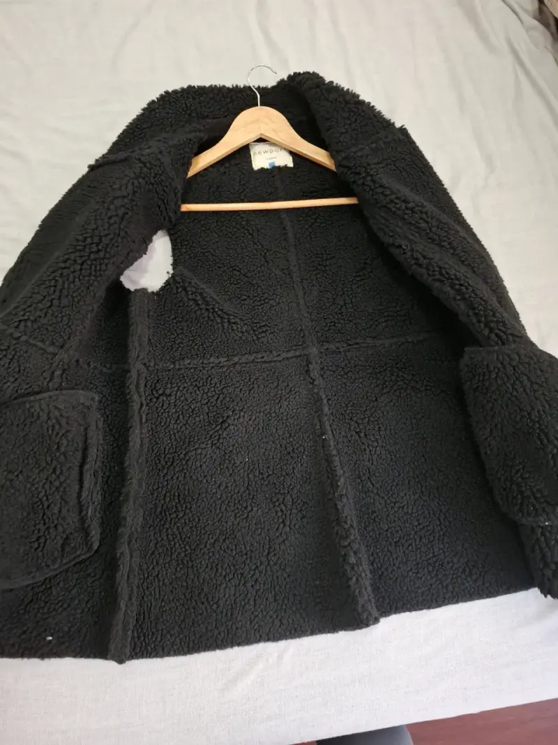 Chaqueta sin mangas negro - 5