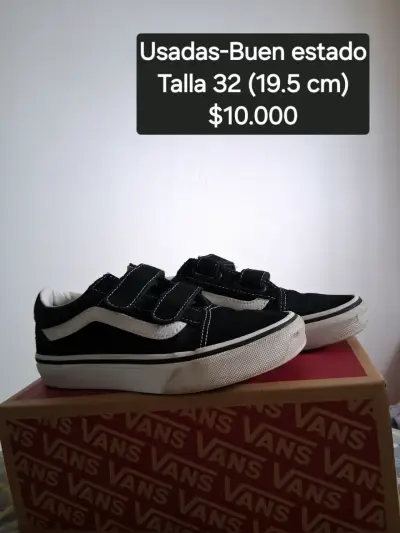 Zapatillas Vans talla 32 (19.5 cm) - miniatura 1