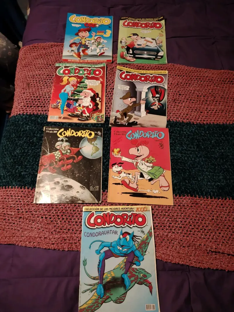 Lote de revistas Condorito y libros - 1