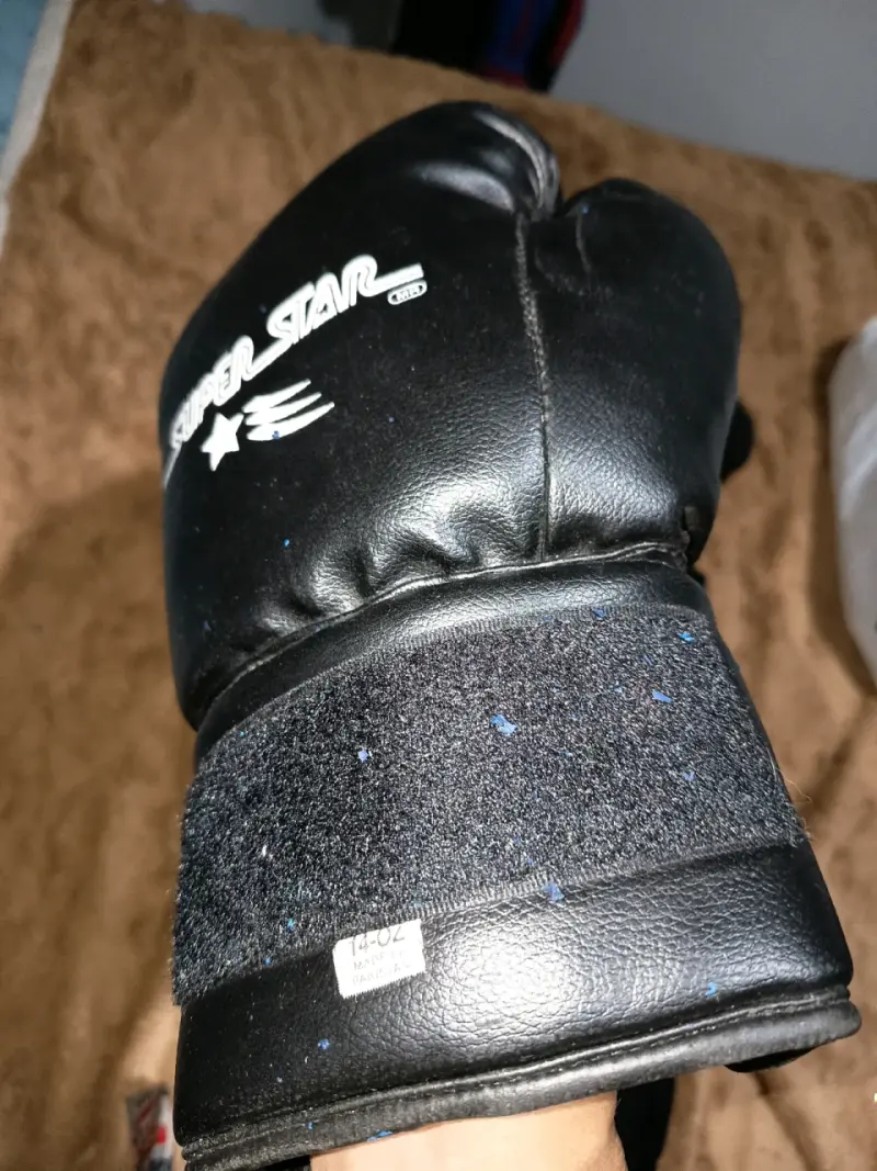 Guantes de boxeo Super Star negros - 3