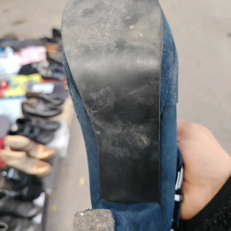Botines azules de gamuza - 2