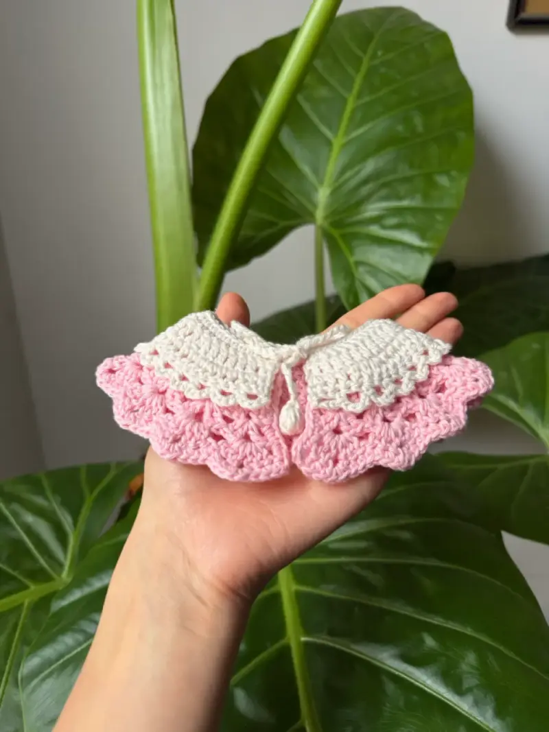 Cuello tejido para gato - 5