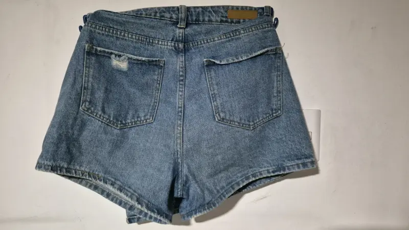 Shorts de mezclilla azul - 4