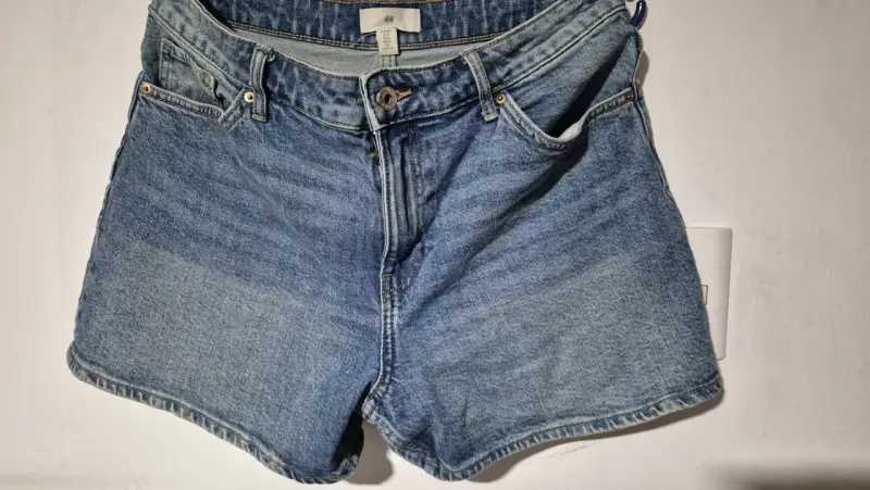 Shorts de mezclilla azul - 5