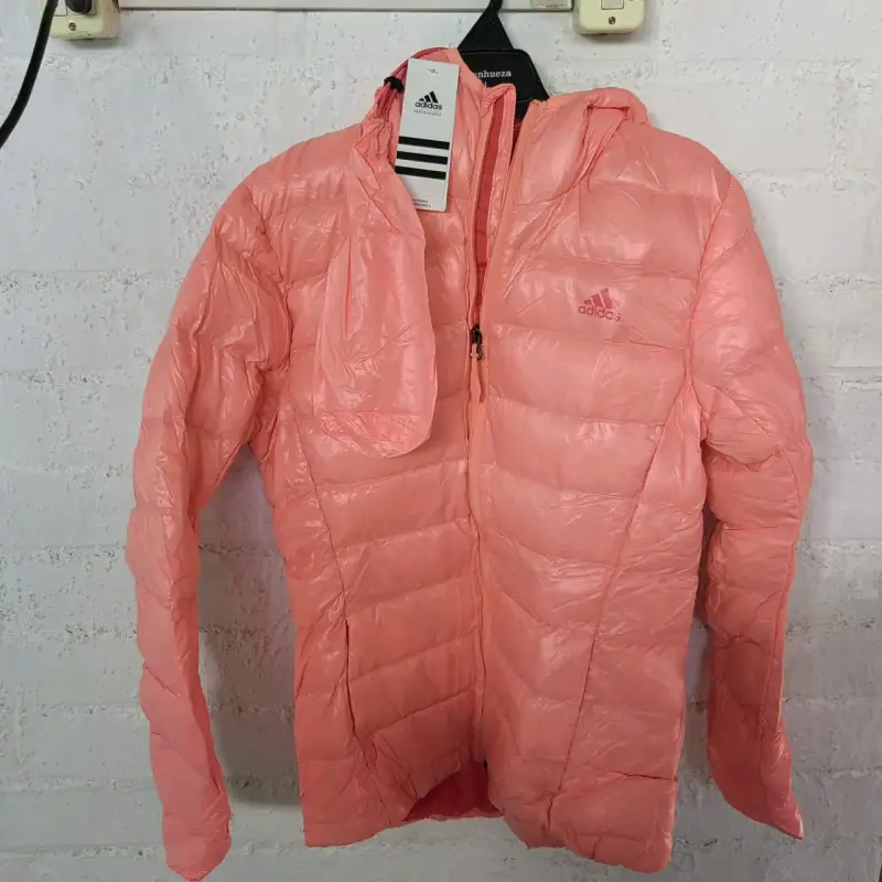 Chaqueta puffer coral Adidas - 1